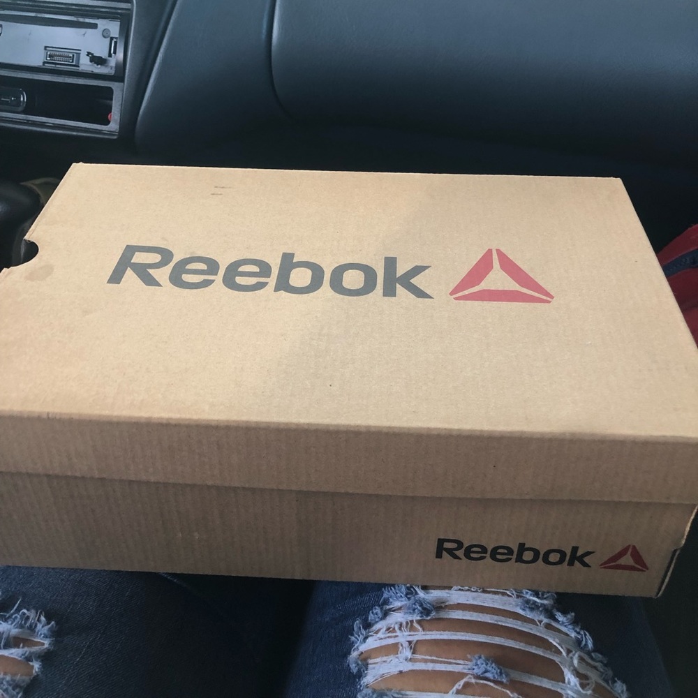 Reebok Black/Grey & Purple Shoes